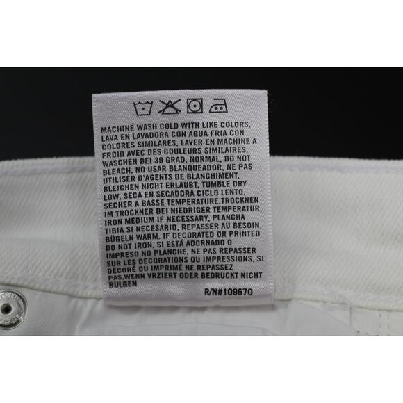 NWT Citizens of Humanity rocket crop high rise white sculpt jeans 23 y2k preppy - Picture 5 of 7